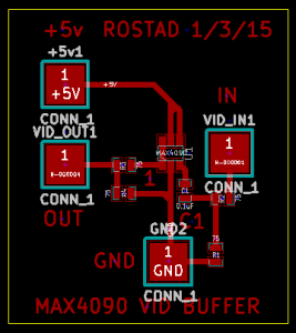 Here's my Kicad layout for the breakout board.